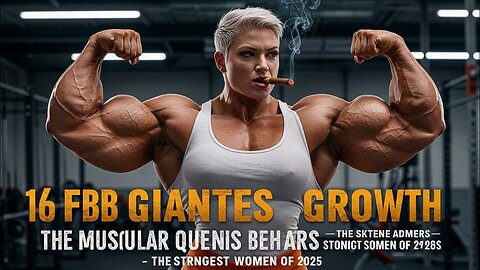 16 FBB Giantess Growth: The Muscular Queens Behind Bars – The Strongest Women of 2025