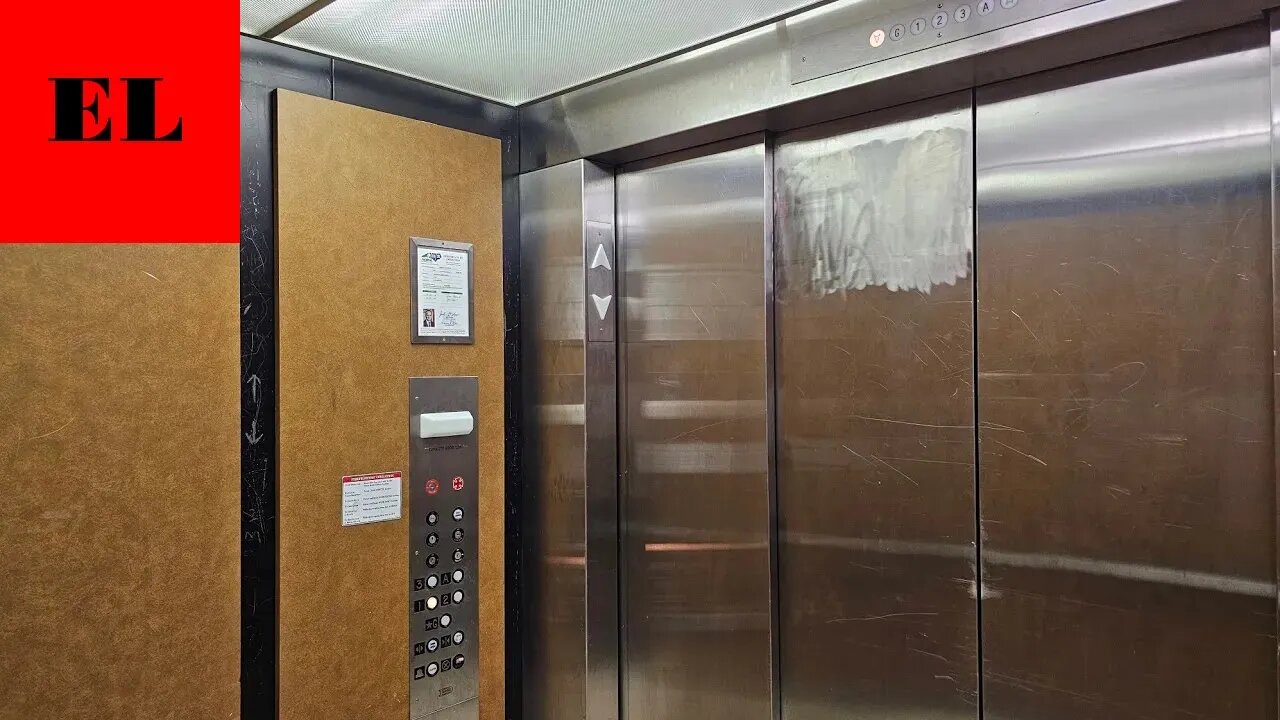 HUGE Dover / GAL Modded Southern Traction Elevator - UNC CH Phillips Hall (Chapel Hill, NC)