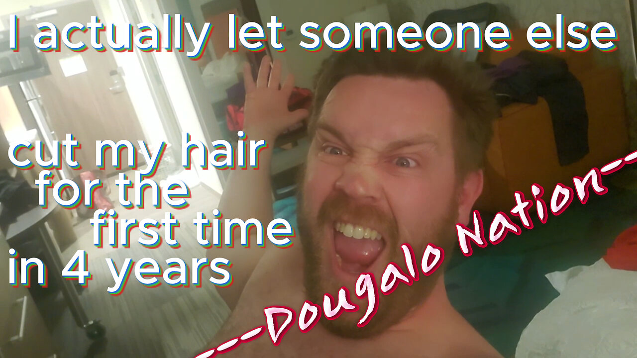 I actually let someone else cut my hair for the first time in 4 years