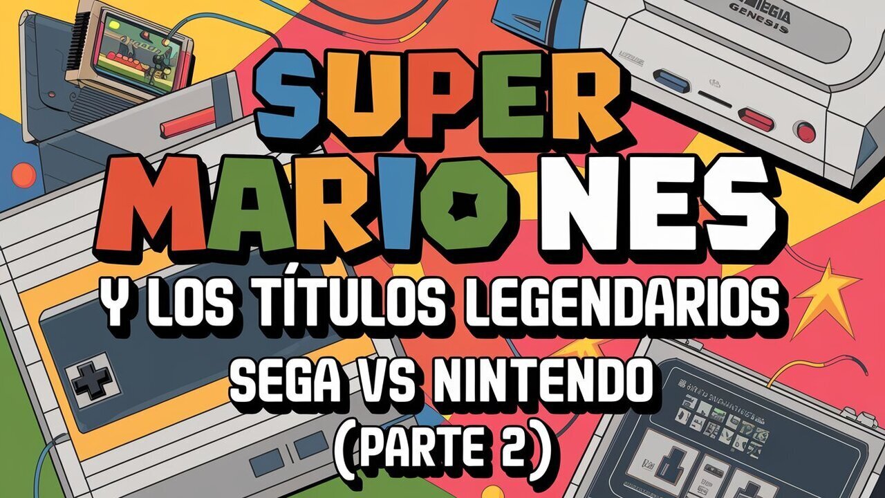 🍄 SEGA y NINTENDO Parte 2 | Super Mario NES y los Juegos que Hicieron Historia
