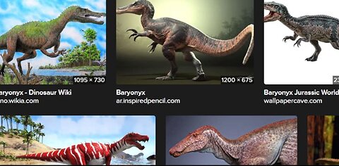 Big Beautiful Baryonyx#Dinosaurs