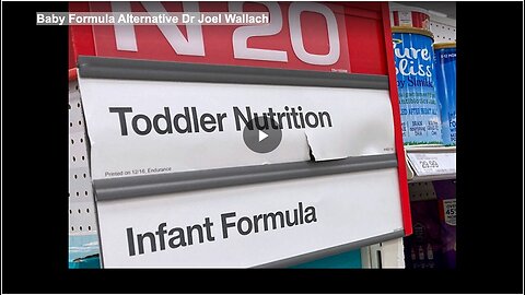 "Dr. Joel Wallach's Alternative to Baby Formula"
