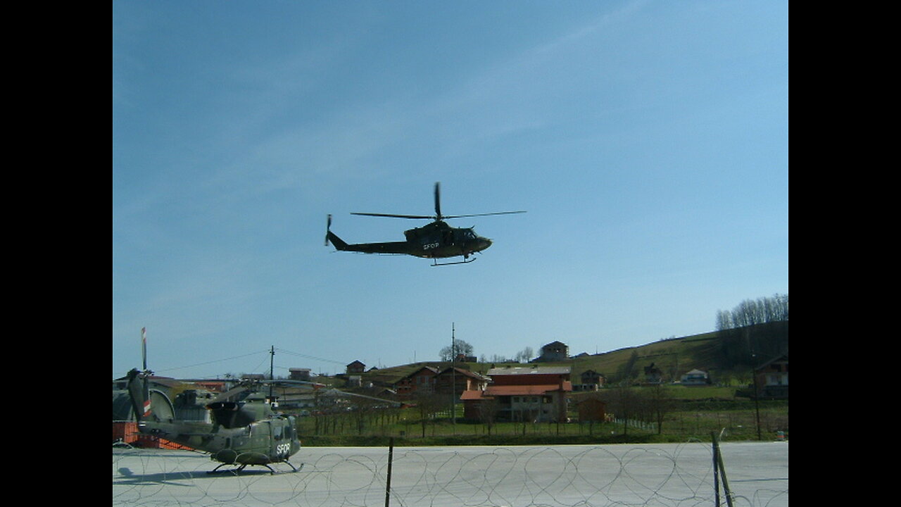 SFOR CH136 Griffon from Velika Kladuša to Tuzla & Back