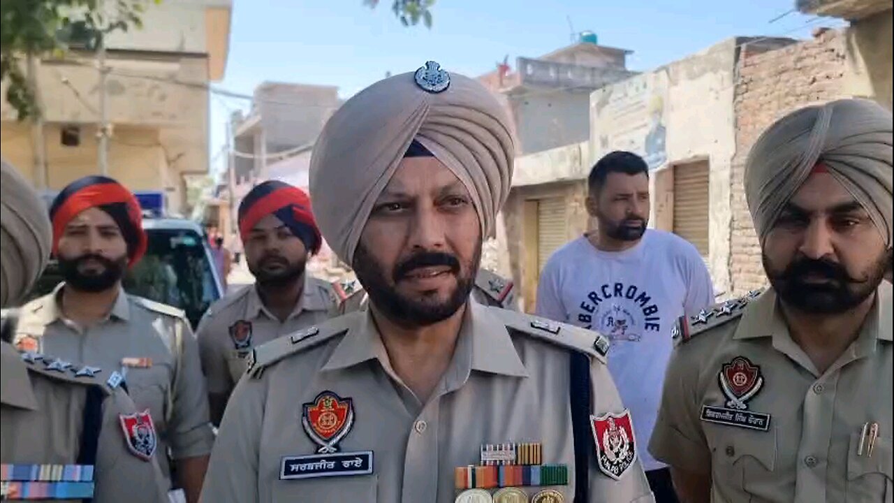 ਪੁਲਿਸ ਨੇ ਨਸ਼ਾ ਪ੍ਰਭਾਵਿਤ ਇਲਾਕਿਆਂ ਚ ਚਲਾਇਆ ਚੈਕਿੰਗ ਅਭਿਆਨ