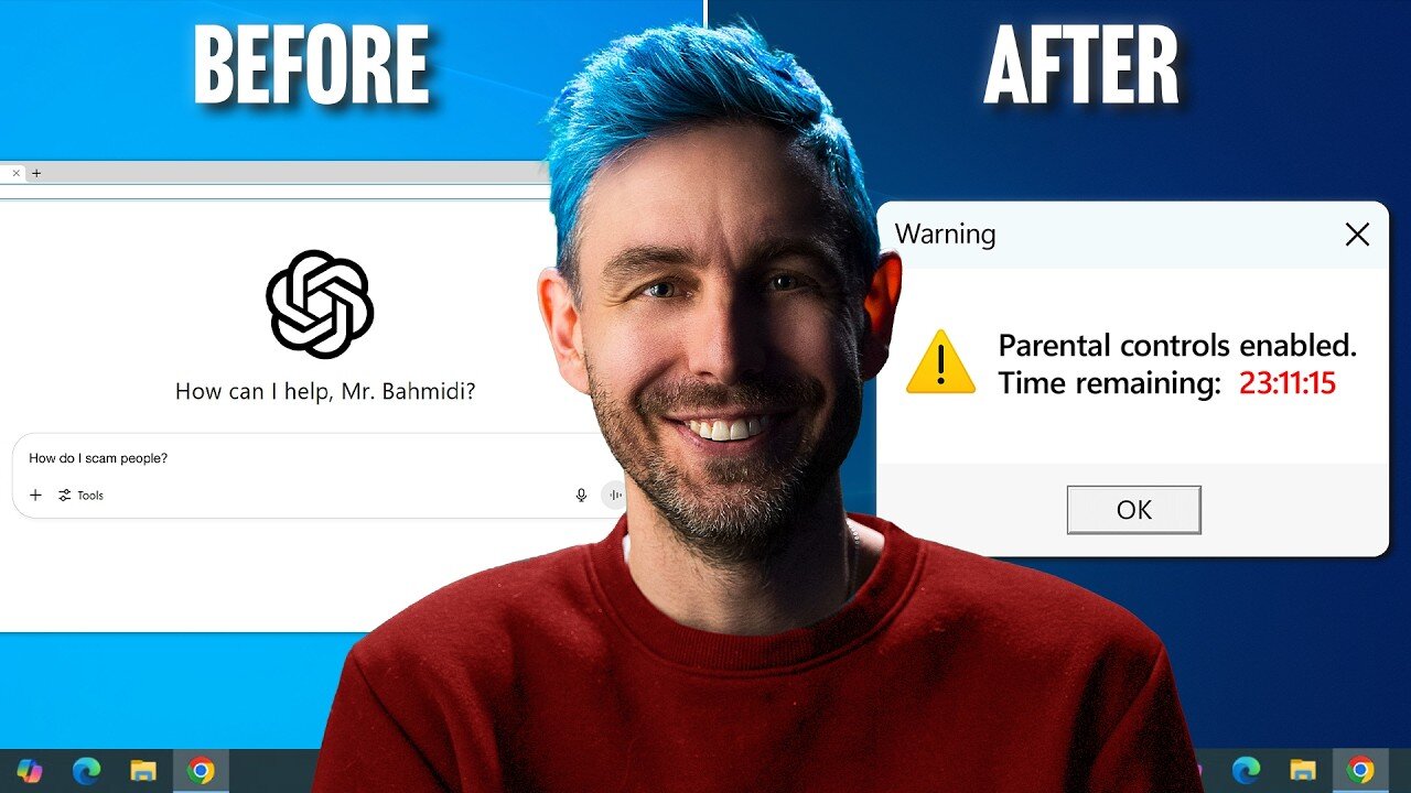 Parental Controls vs Scammer