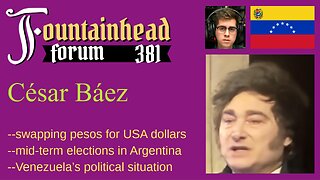 FF-381: César Báez on the Argentina currency swap and the political situation in Venezuela