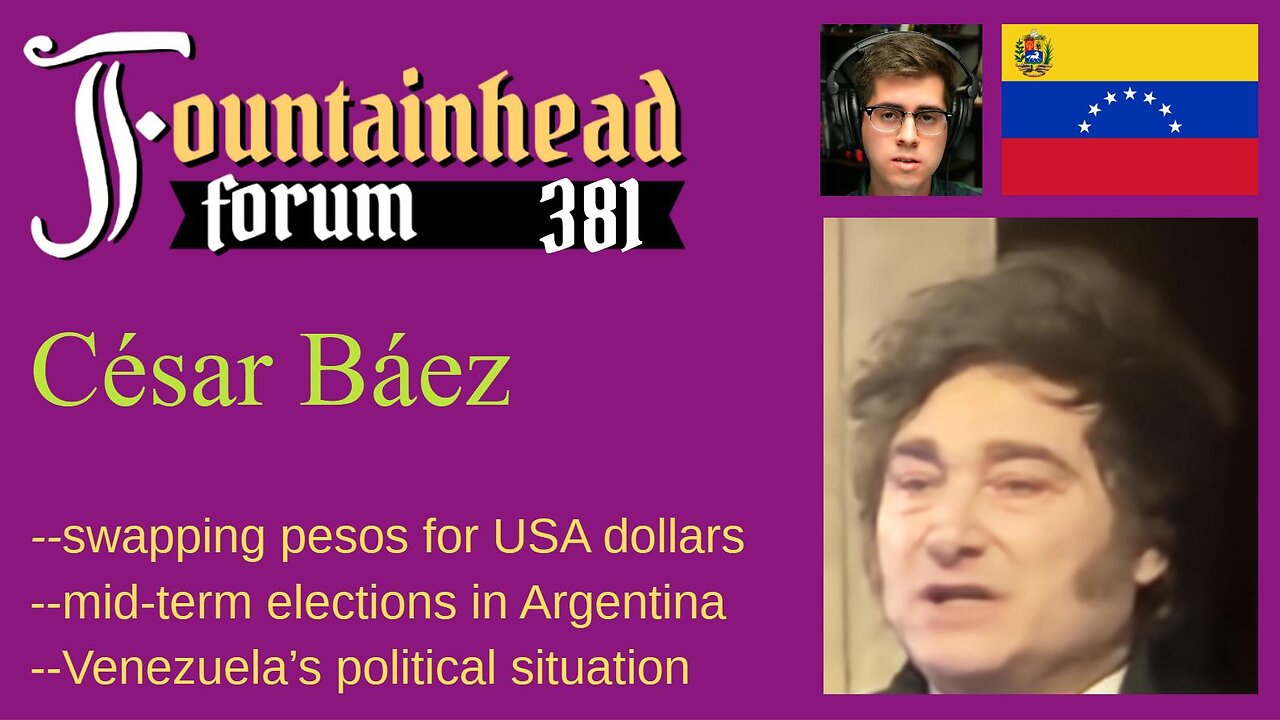 FF-381: César Báez on the Argentina currency swap and the political situation in Venezuela