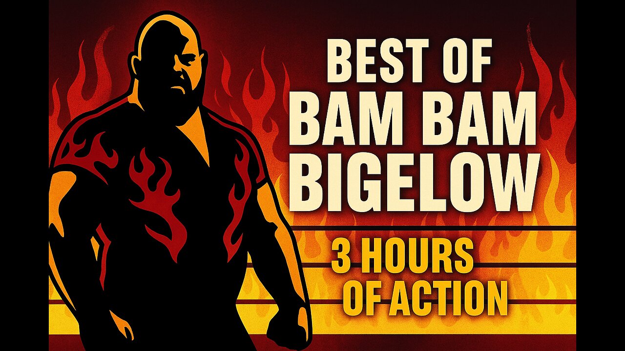 Best of Bam Bam Bigelow ¦ 3 HOURS of full matches vs. Bret Hart, Goldberg and MORE!