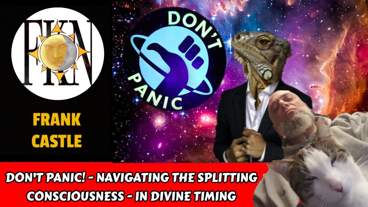 Don't Panic! - Navigating The Splitting Consciousness - In Divine Timing | Frank Castle