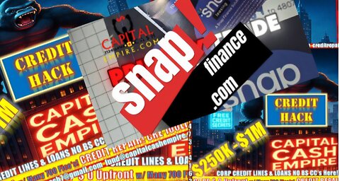 SNAP FINANCE www.snapfinance.com PRIMARY TRADE LINES CREDIT BUILD