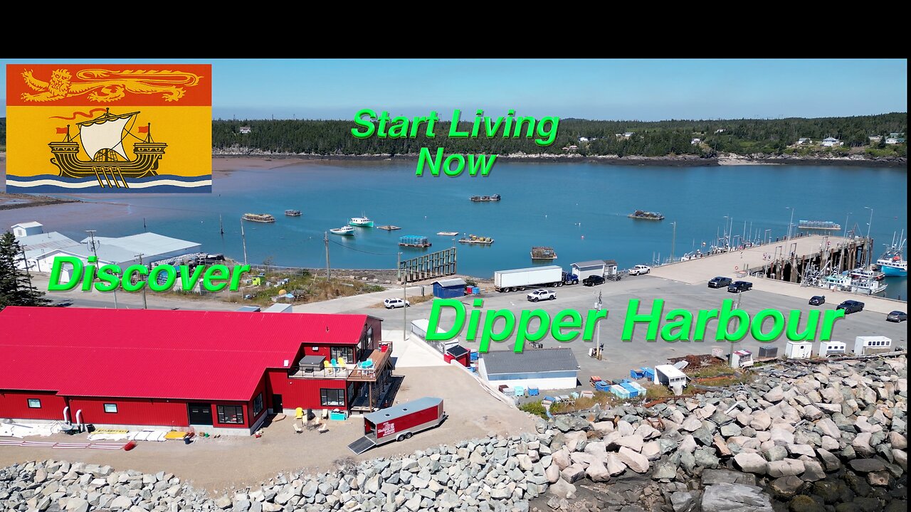 Exploring Dipper Harbour New Brunswick | Hidden Gem on the Bay of Fundy @DJI