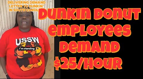Anthony Cumia: Dunkin Donut employees make demands
