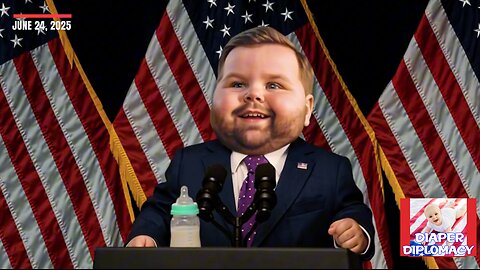 Baby JD Vance One-Ups Trump's F-Bomb By Flipping The Bird During Speech