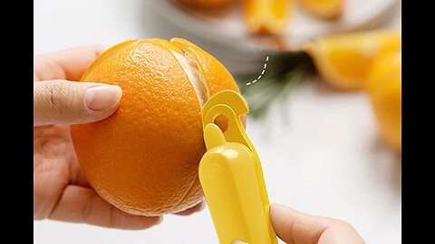 Stainless Steel Orange Peeler Tool