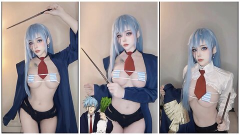 Extremely sexy and beautiful cosplay girl - Watch and love it
