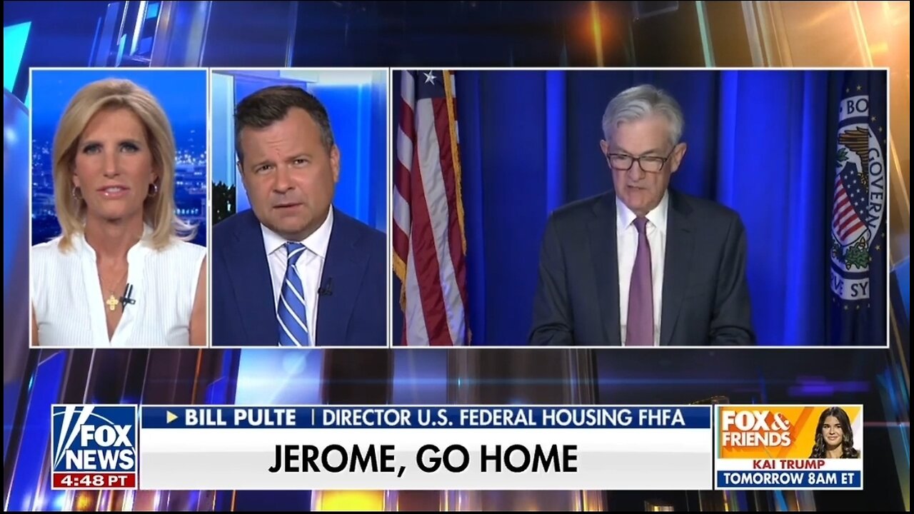 FHFA Director: It's Time For The Fed Chair To Go