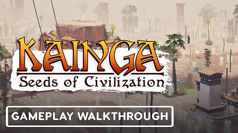 Kainga - Seeds of Civilization - Developer Gameplay Walkthrough _ gamescom