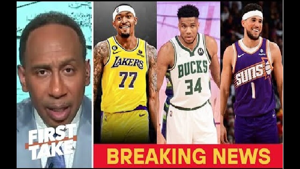 First Take: Giannis Uncertainty, Booker Extension, Beal on Lakers Radar