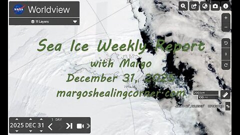 Sea Ice Weekly Report with Margo (Dec. 31, 2025)