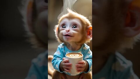 Cutest monkey moves you’ll ever see! 🐒😍