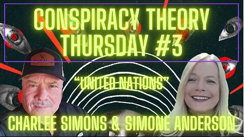 CONSPIRACY THEORY THURSDAY #3 with SIMONE ANDERSON