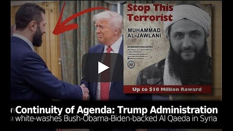 Brian Berletic ~ Continuity of Agenda: Trump Administration White-Washes Bush-Obama-Biden-backed Al-Qaeda in Syria