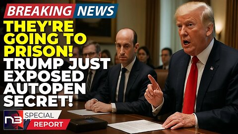 🚨BREAKING: THEY'RE GOING TO PRISON! Trump Drops Autopen Bombshell That Changes Literally Everything