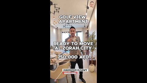 Apartment for Sale in Al Zorah City – Golf Community ⛳