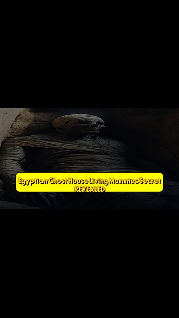 Egyptian Ghost House: Living Mummies' Secret REVEALED #Egypt #Mummies #Archaeology