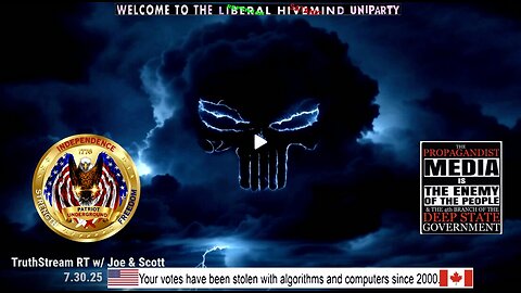 Patriot Underground - TruthStream RT w/ Joe & Scott (7.30.25 @ 5PM EST)