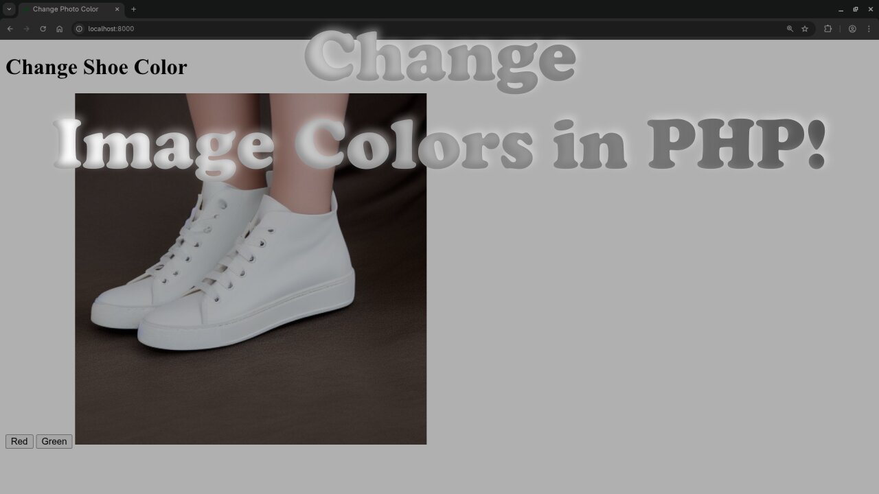 How to Dynamically Change the Color of an Image in PHP (No Photoshop Needed!)