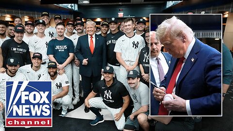 Trump meets with NY Yankees on 9/11 anniversary
