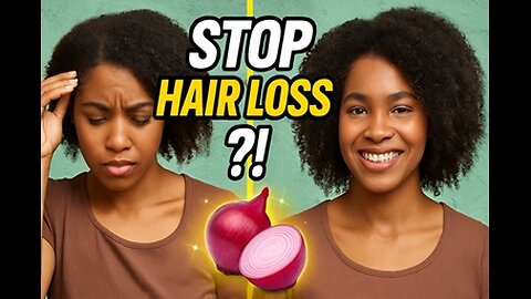 How Red Onion Stops Hair Fall