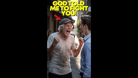 This Man Said The Holy Spirit Told Him To THROW HANDS?!