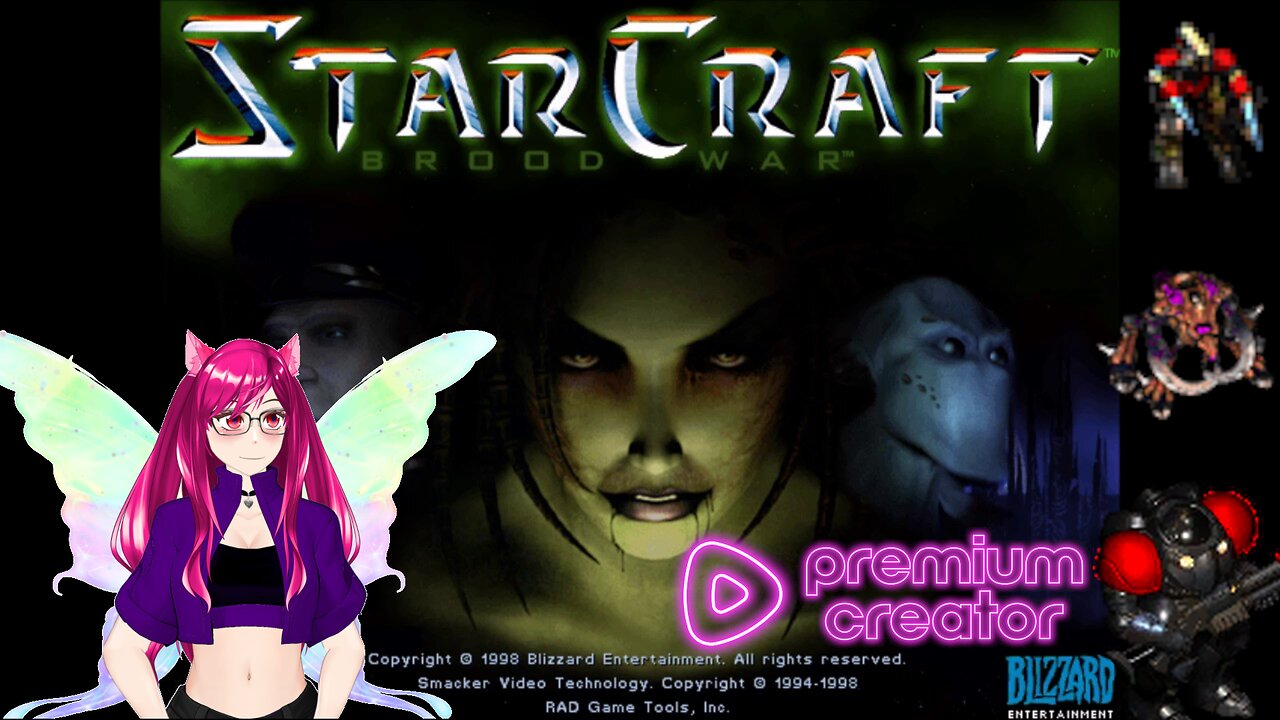 Pixie Plays Star Craft Brood Wars ~ Zerg on a Rampage : Protoss ATTACK!