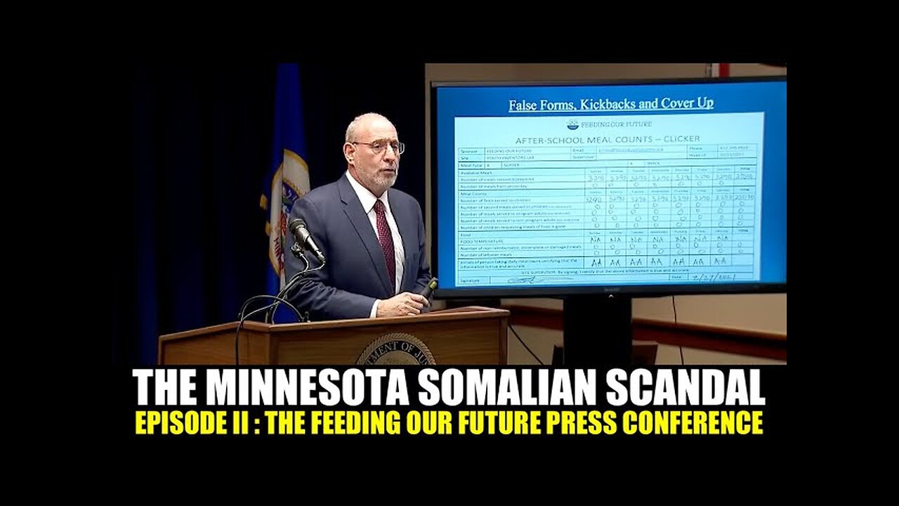 THE MINNESOTA SOMALIAN SCANDAL EPISODE II : THE FEEDING OUR FUTURE FBI PRESS CONFERENCE REVIEW