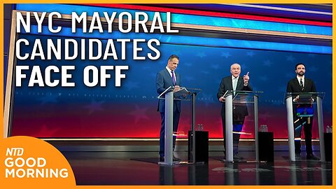 NYC Mayoral Candidates Face Off in Debate; Trump to Meet with Putin | NTD Good Morning (Oct. 17)