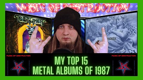 ⚔My Top 15 Metal Albums Of 1987⚔