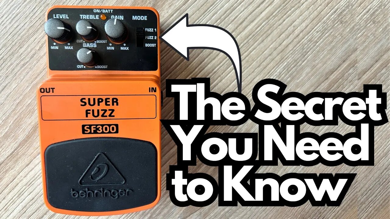 My Thoughts on the Behringer SF300 Super Fuzz