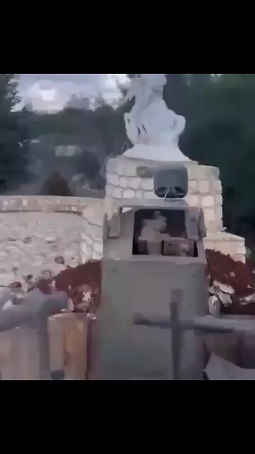 ✡️💣 Inside St. George church in southern Lebanon—bombed by Israel