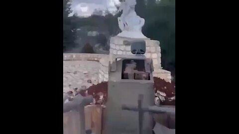 ✡️💣 Inside St. George church in southern Lebanon—bombed by Israel