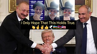 Azerbaijan And Armenia May Come To Peace. 👏🤞✌️👍🕊🇦🇿🇦🇲🇺🇸
