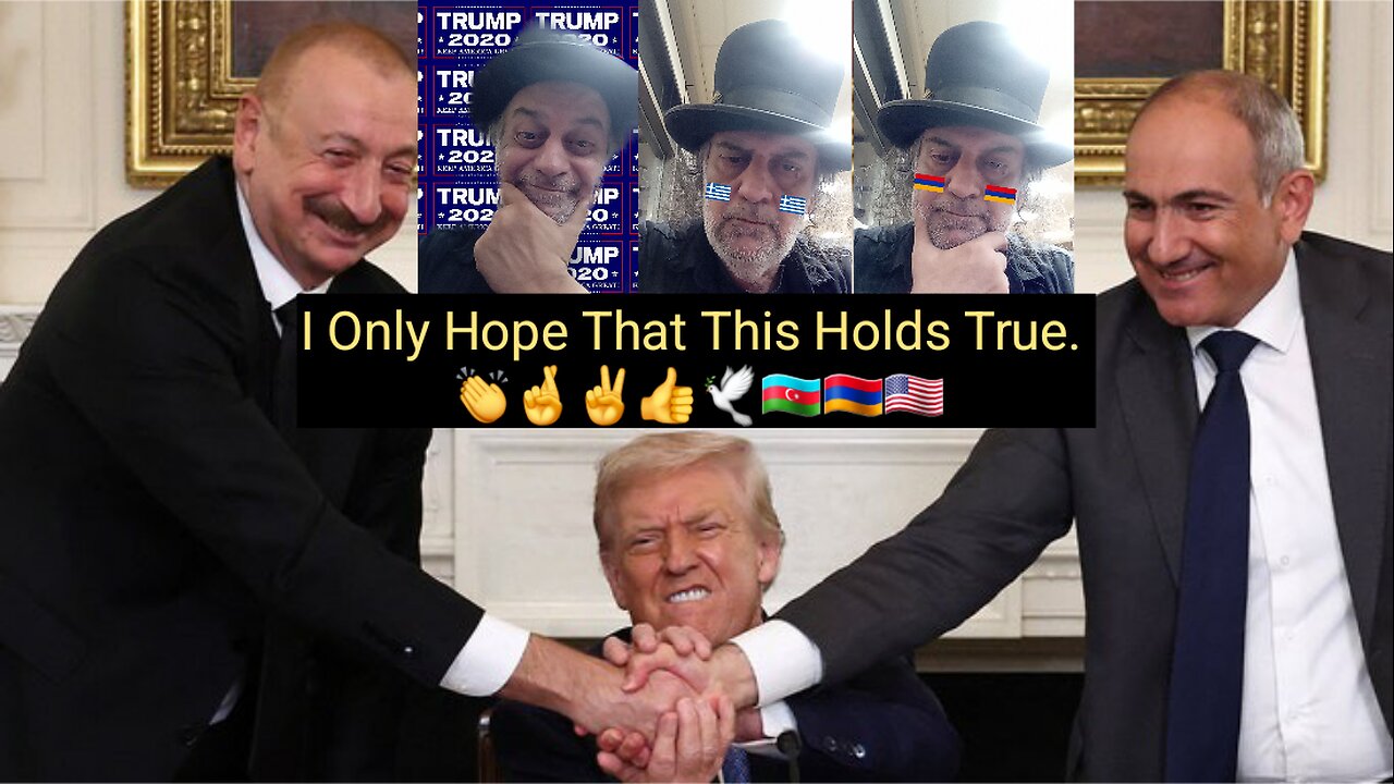 Azerbaijan And Armenia May Come To Peace. 👏🤞✌️👍🕊🇦🇿🇦🇲🇺🇸