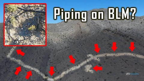 We Found This Piping on BLM Public Land That Extends Over 1 Mile...