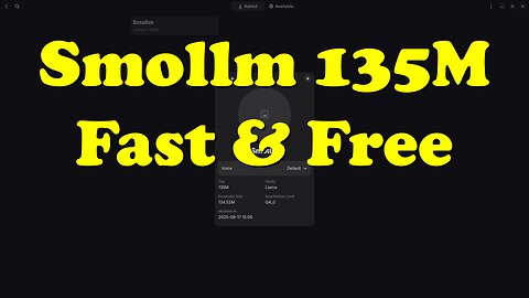 Smollm 135M AI Model on Alpaca Ollama – Fast, Free & Local!