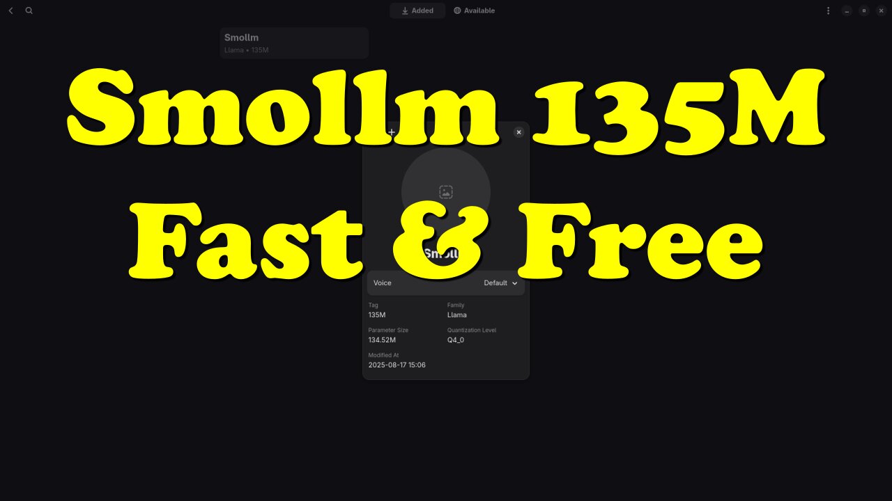 Smollm 135M AI Model on Alpaca Ollama – Fast, Free & Local!