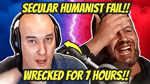 Secular Humanist FOOL Gets DEMOLISHED by Andrew Wilson for 7 Hours!!