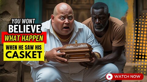 YOU wont BELIEVE what happened when HE saw HIS CASKET!!