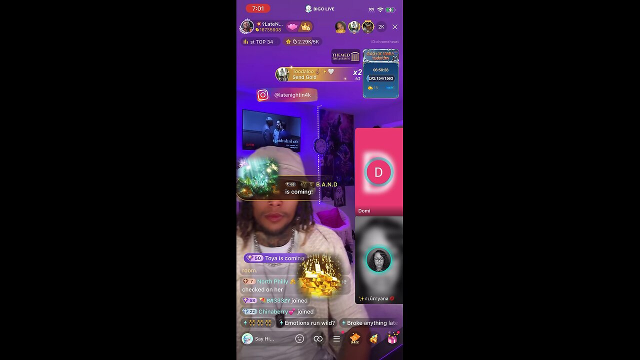 Latenite making a lot of points 👀