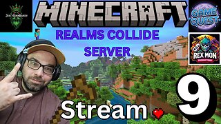 Playing Minecraft with GameQuest1552, Rexmon, and JuicyKinnKandy! Stream 9